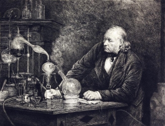 Chemistry Experiment 19th Century 