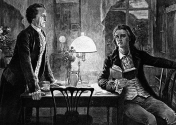 Goethe, Schiller conversation
