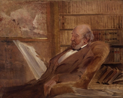 Herbert Spencer by John McLure Hamilton 