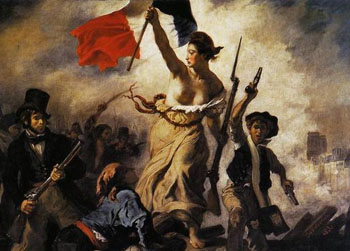 Liberty Leading the People, 1831 by Eugène Delacroix